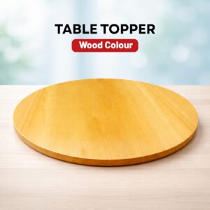Rotating Table Topper - Wood